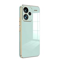 Xiaomi Redmi Note 13 Pro Plus Kılıf Volet Silikon - Açık Yeşil