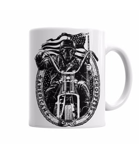 Harley davidson   oo Kupa  Bardak Porselen