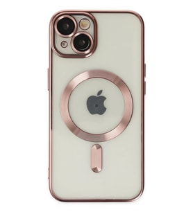 iPhone 14 Plus Kılıf Kross Magneticsafe Kapak - Rose
