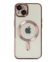 iPhone 14 Plus Kılıf Kross Magneticsafe Kapak - Rose