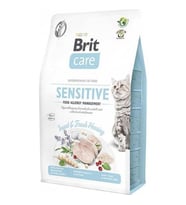 Brit Care Sensitive Hypo-allergenic Böcek Proteinli Tahılsız Yetişkin Kedi Mamas (Kahverengi)