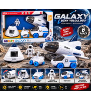 Galaxy Uzay Yolculuğu Oyuncak Seti 6 Parça