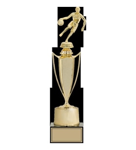 ODAK KUPA - Figürlü Kupalar - Basketbol Kadın Figürlü Kupalar FG-040 A - 39 cm