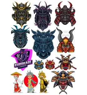 Samui Sticker Set-5 14 Parça Telefon, Tablet, Defter, Laptop Sticker