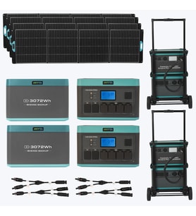 ANTFEA 2 Ad H2400 + 2 Ad BH2400 Batarya + 4 Ad 400W Panel + 2 Ad Römork + 2 Ad Paralelleme Kablosu