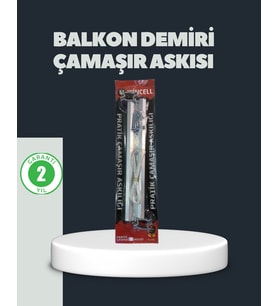 Balkon Demiri Çamaşır Askısı Kare Demirlere Uygun Dayanıklı Tasarım
