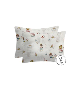 Flanel ( Pazen ) Fermuarlı Bebek Yastık Kılıfı 35x45 ( 2 Adet )