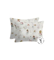 Flanel ( Pazen ) Fermuarlı Bebek Yastık Kılıfı 35x45 ( 2 Adet )