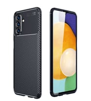 Galaxy A36 Kılıf Auto Focus Karbon Kapak - Siyah