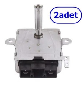 Piliç Çevirme Motoru 6Watt (30 Saniyede 1 tur) 2 adet (Metal)