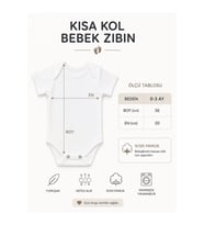 Bebek 3’lü Body Seti Nazar Duası Ayetli Taç ve Zeytin Dalı Temalı Kısa Kollu Bebek Zıbını