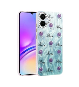 Samsung Galaxy A06 Kılıf Blade Aynalı Desenli Kapak - Desen 9