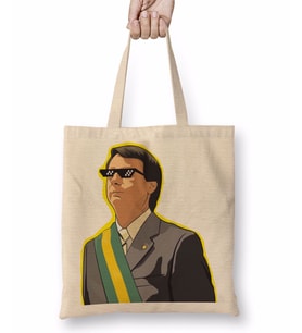 Bolsonaro Presidente Mitador Bez Çanta Uzun Saplı