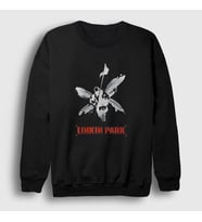 Presmono Unisex Siyah Hybrid Theory Linkin Park Sweatshirt 97557tt