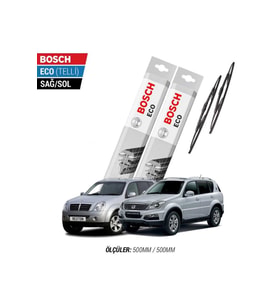 Ssangyong Rexton 2007 Model Silecek Takımı Bosch Eco (telli)
