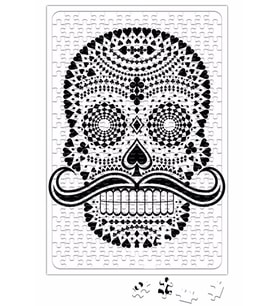 Naipes Pretos Skull Puzzle 240 Parça Yapboz