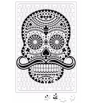 Naipes Pretos Skull Puzzle 240 Parça Yapboz