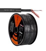 Magicvoice Mi̇Krofon Kablosu Mono 1. Kali̇Te 100 Metre Siyah