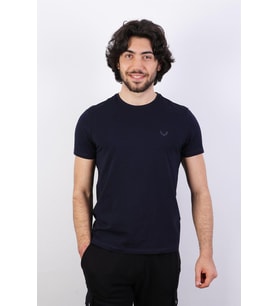 Rich Erkek Logo Baskılı T-shirt %100 Pamuk Tişört