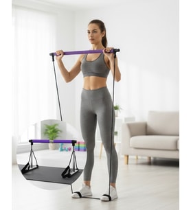 Pilates Bar Egzersiz Aleti Bilek Destekli Çok Yönlü Kullanım - Lisinya