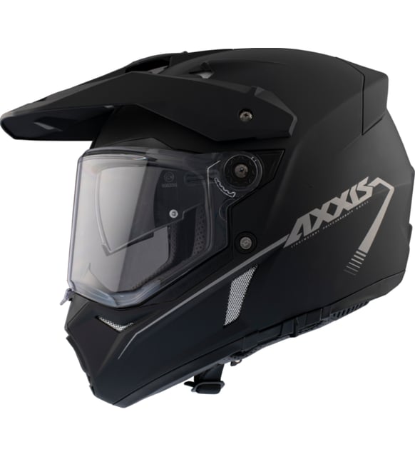 Axxis Wolf Ds Hydra Mat Siyah Motosiklet Enduro Off-Road Turing Kask