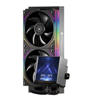Thermalright Peerless Vision 240 ARGB BLACK 240mm Intel-AMD Uyumlu İşlemci Sıvı Soğutucu