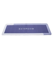 DİKDÖRTGEN DÜZ RENKLİ SU EMİCİ - SİHİRLİ BANYO PASPASI ELASTİK 116 X 37.5CM (5680)