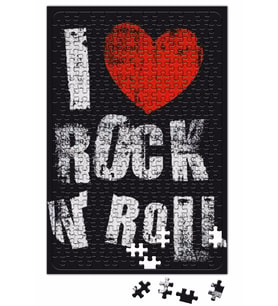 I Love Rock In Roll Puzzle 240 Parça Yapboz