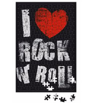 I Love Rock In Roll Puzzle 240 Parça Yapboz