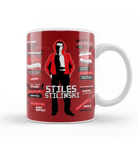 Stiles Stilinski Teen Wolf Quotes Kupa Bardak Porselen