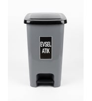 Evsel Atık Kovası 60 L Slim İç Kovasız