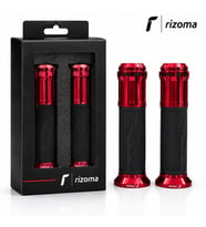 Rizoma Premium Motosiklet Elcik Takımı Kırmızı Model 022 Universal 22 mm Gidon Uyumlu