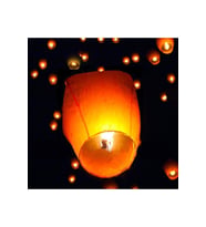 Dilek Feneri Gece Feneri Dilek Balonu Romantik Balon