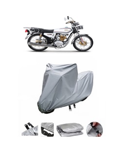 Kuba CG 100  Gri Motosiklet Brandası ARKA ÇANTA UYUMLU DEĞİLDİR