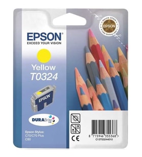 Tonersepeti Epson T0324-C13T03244020 Orjinal Sarı Kartuş