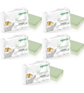 Agarta El Yapımı Doğal Sabun 150GR Hamam (5 Li Set)