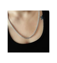 XUPING S KOLYE 50CM-GÜMÜŞ RENK ACR8918