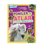National Geographic Kids Midilliler ve Atlar Çıkartma Faaliyet