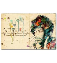 Cakatablo Bob Marley Suluboya Modifiye MDF Tablo