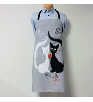PAREDORA White Cat Black Cat Mutfak Önlüğü (Karışık)