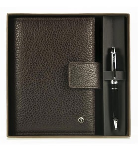 Scrikss Toscana Kahverengi Cep Ajandası Dr2202-2