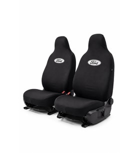 Ford Connect Penye Oto Koltuk Kılıfı - Marka Logo Baskılı - Siyah