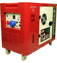 GoldMoto GM12KDJ 10kVA Monofaze Marşlı Kabinli Dizel Jeneratör