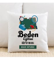 Kişiye Özel Beden Öğretmenlerine Özel İsimli Yastık