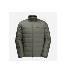 Jack Wolfskin Ather Down Outdoor Erkek Mont Gri