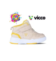 Vicco Dexter 946.b24k.441 Phlon Hafif Ortapedik Taban Cırtlı Çocuk Bilekli Spor Ayakkabı BEJ