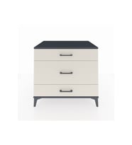 Kronos Şifonyer 3 Çekmeceli 88x59x80 Antrasit-Aytaşı