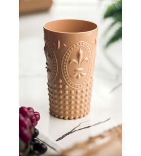 Akrilik Bal Tekli Uzun Bardak & Su Meşrubat Bardağı 750 ml ( Büyük Boy & Cam Değildir )