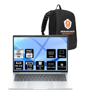 HPElitebook 8 G1I Core Ultra 5 225U 96GB RAM 2TB SSD 14" FHD+ Win11 Pro AD4H1ETPN444 Notebook + Per4 Çanta