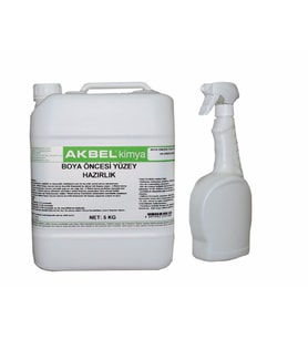 AKBEL BOYA ÖNCESİ YÜZEY HAZIRLIK 5 KG + UYGULAMA SPREYİ (Beyaz)